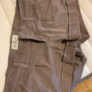 Brown Abercrombie short shorts